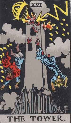 The Tower tarot card